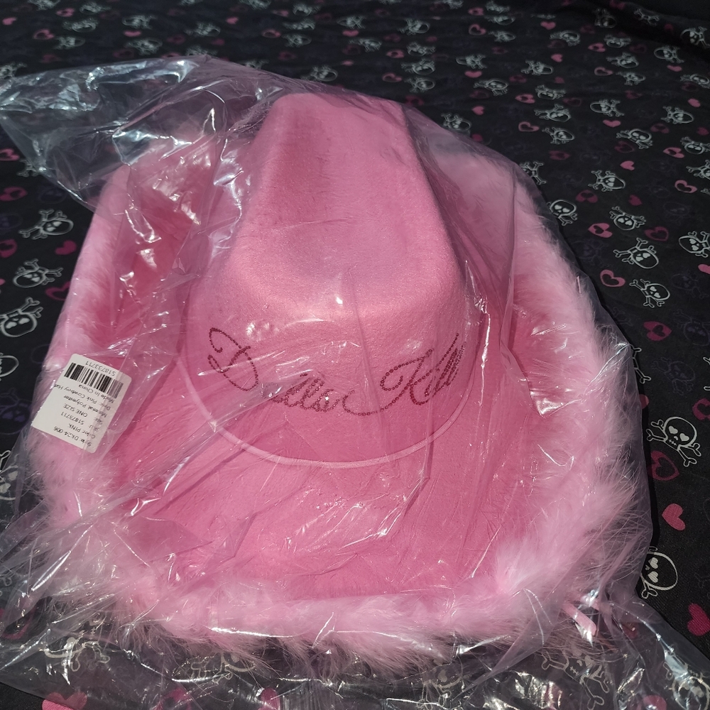 Dolls kill pink pony club cowboy hat